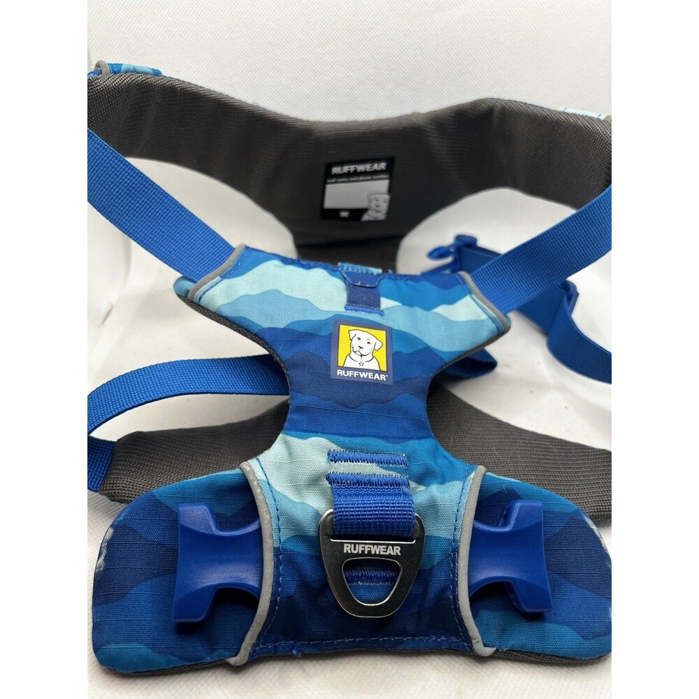 Ruffwear Front Range Dog Harness Blue Camouflage size medium